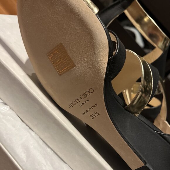 Jimmy Choo wedge shoes 39.5 - Picture 7 of 14